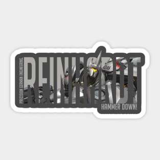 Reinhardt - Overwatch Sticker